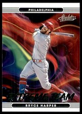 2022 Absolute Extreme Team Green Retail Bryce Harper #8