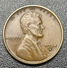 1934-D XF Lincoln Wheat Cent / Penny SAME DAY SHIPPING