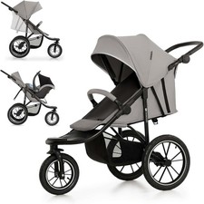Kinderkraft HELSI 2 Pushchair All Terrain Stroller Baby Pram Foldable 0–4 Years