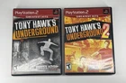 Tony Hawks Underground 1 & 2 Sony PlayStation 2 PS2 Complete CIB Game Lot