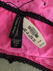 Womens Victorias Secret Sexy Little Things Panties Size L NEW NWT Style 10829983