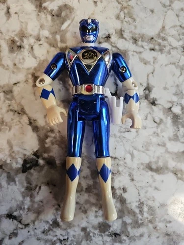 Vintage 1995 Bandai Power Rangers Movie, Blue Ranger, 5.5" figure