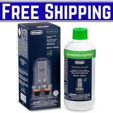 Delonghi EcoDecalk Coffee Machine Descaler - 500ml Genuine
