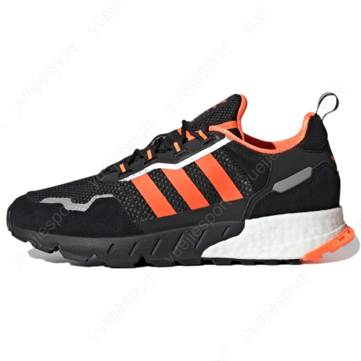 Adidas ZX 1K Boost Black Silver Metallic for sale | eBay