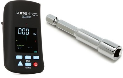 Overtone Labs Tune-Bot Studio Drum Tuner + Ahead Drill Bit ADKDB Drum Key