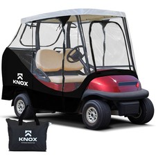 KNOX 55" Golf Cart Enclosures 2 Passenger EZGO TXT/RXV, Club Car DS Precedent