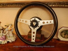 Fits Porsche 356 B 356 C - 911 - 912 Momo Monza Steering Wheel Leather 32cm Nos