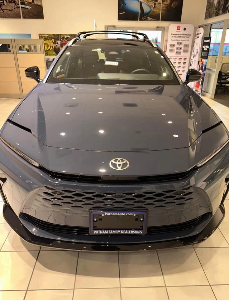 Barra transversal de 2 piezas para Toyota Crown Signia 2025 2026 barra transversal de techo carga Foto 3 de 4