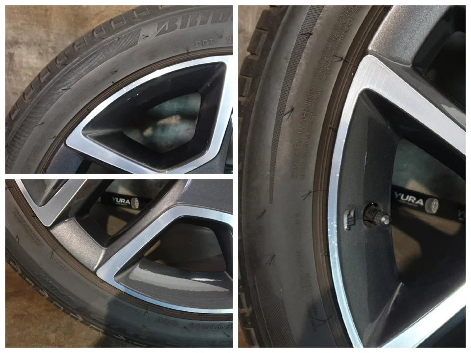 Original JEEP Renegade Compass Alufelgen Sommerreifen 235/45 R 19 86% 735657539 - Bild 3 von 4