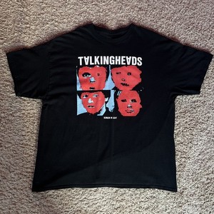 Talking Heads Remain in Light Retro Logo tee Shirt Tshirt