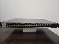 NETGEAR GS752TPP 48-Port Gigabit PoE Smart Managed Switch 4x SFP 760W Tested