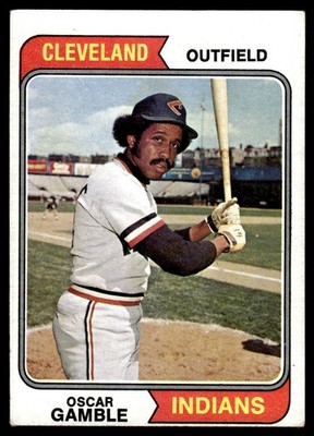 1974 Topps Oscar Gamble Cleveland Indians #152