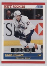 2010-11 Score Rookies & Traded Linus Omark #607 0a1