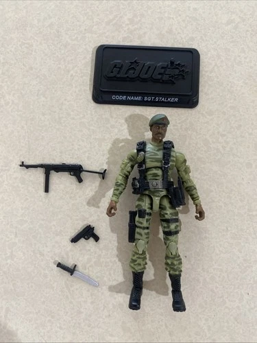 Gi Joe 25th Anniversary Sgt.  Stalker Loose