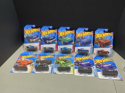 Hot Wheels Mazda RX-7, Lot Of 10 HW Drift, Factory Fresh, HW Turbo, HW J-Imports