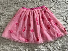 Girl's HANNA ANDERSSON Size 130 8 Disney Little Mermaid Tulle Overlay Skirt