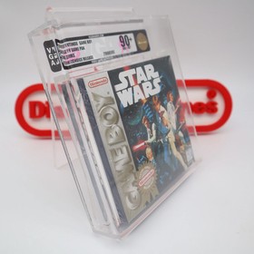 Game Boy Original STAR WARS - VGA GRADED 90+ NM+/MINT GOLD NEW & Factory Sealed!