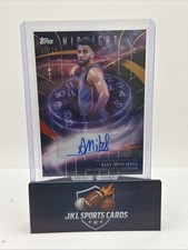 2025-26 Topps Midnight Stroke of Midnight Ajay Mitchell Thunder AUTO Gold /50