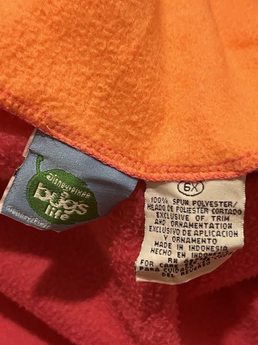 Vintage Disney A Bugs Life Princess Atta Pink Dress Size 6X - Picture 5 of 5