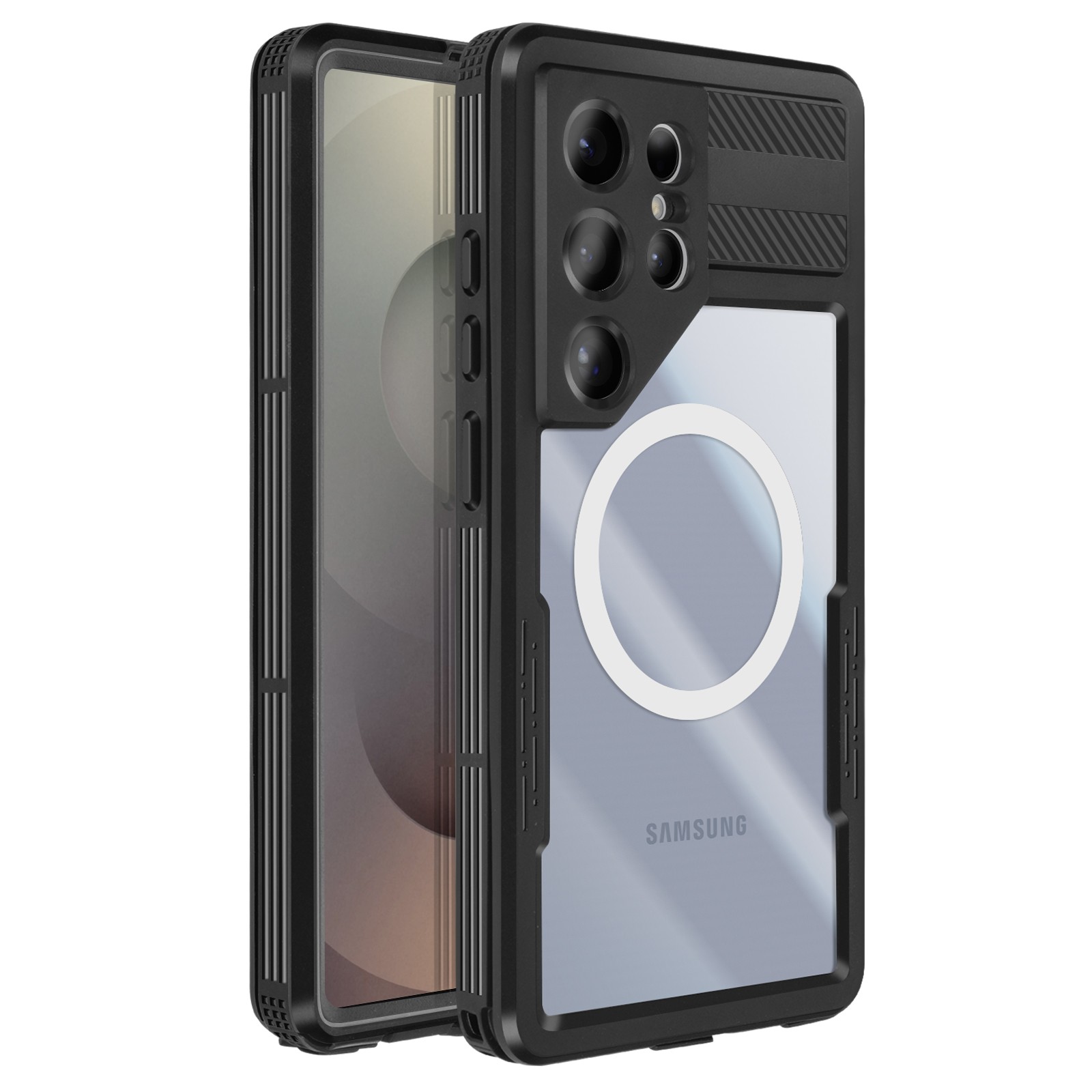 Housse étanche S25 Ultra antichoc intégrale avec protection écran PC