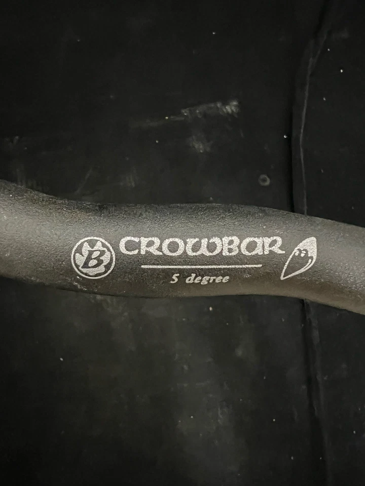 Bontrager Crowbar 山地自行车车把 25.4 毫米合金 620 毫米 5 度山地车杆 — 第 3/4 张图片