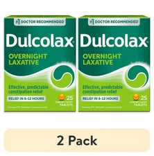 Lot of 2 Dulcolax Stool Softener 25ct. Stimulant-Free, BRAND NEW Exp 2027+