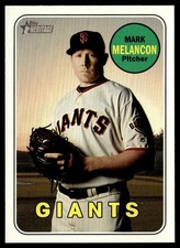 2018 Topps Heritage Mark Melancon San Francisco Giants #553