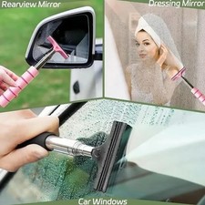 Shower Squeegee Glass Wiper Scraper Shower Cleaner With Silicone Holder UKWindow