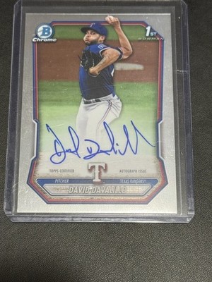 2026 Bowman David Davalillo 1st Bowman Chrome Auto #CPA-DDA 
