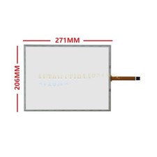 12.1 inch Resistive Touch Screen Glass Panel for Monitor 5 wire 4:3 271 206mm