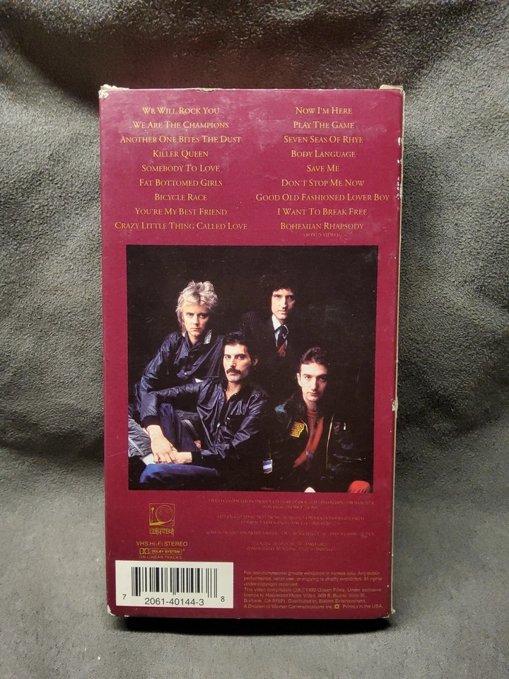 Queen - Greatest Hits (VHS) - Image 3 of 4