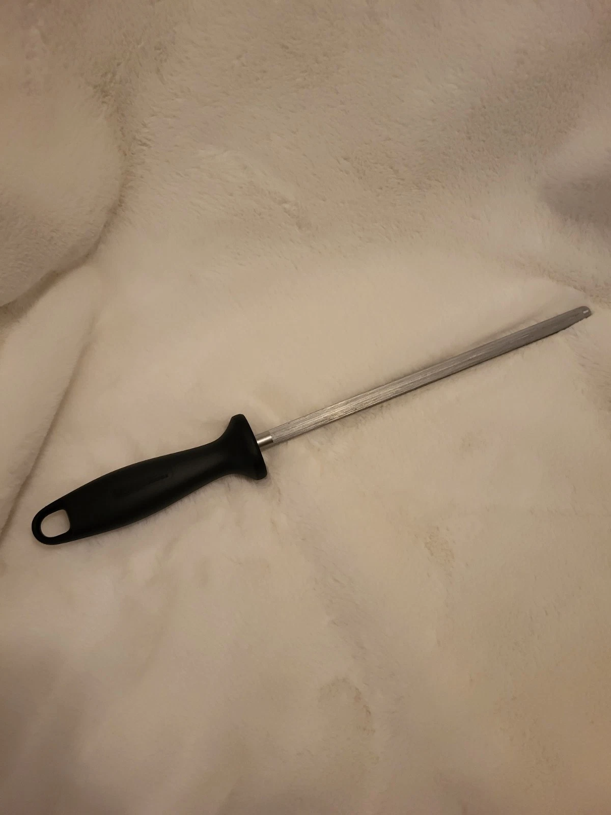 Zwilling J.A. Henckels Knife Honing Rod Sharpening Steel 9" Long + Handle
