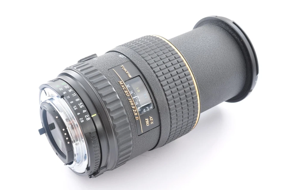 Tokina AT-X Pro 100mm F/2.8 D Macro Lens for Nikon From JAPAN Near Mint w/Hood - Image 2 of 4