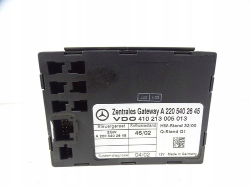 Mercedes W215 W220 W230 Gateway-Schlossmodul A2205402645 / MO 29350