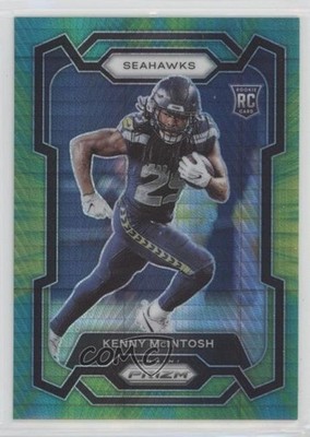 2023 Panini Prizm Rookies Hyper Prizm 65/175 Kenny McIntosh #391 Rookie RC 0t4p
