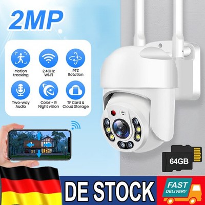 ycc365plus 1080P Draussen WIFI IP Überwachungskamera Funk Wlan CCTV Kamera DHL