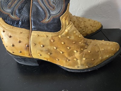 Exotic OSTRICH Western Cowboy Boots By RODEO BRAVO (007) | eBay display picture 1