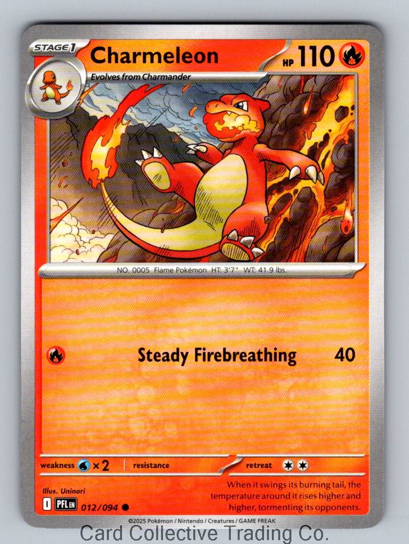 Charmeleon Common ME02: Phantasmal Flames 012/094 NM