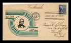 DR JIM STAMPS US COVER JAMES K POLK PRESIDENTIAL SERIES FDC SCOTT 816