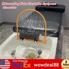 Salon Shampoo Bowl Water Circulation Rack Silicone Pillow Kit for Barber Shops