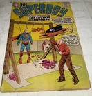 Vintage DC Superboy Comic Book 10¢ Lex Luthor Destructo Krypto Dog Silver Age
