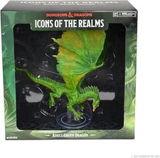 Adult Green Dragon Premium Figure Icons of the Realms D D WizKids NEW