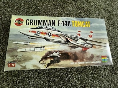 Sealed Grumman F-14A Tomcat by Airfix in 1/72 scale from 1975