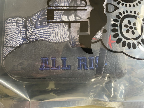 SSG Sugar Skull Golf Patchwork Mallet Putter Cover Aaron Judge & Josh Allen 1/1 - Picture 4 of 6