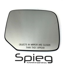 Espejo retrovisor lateral de cristal para Honda Pilot 2009-2015 con respaldo lado del pasajero térmico