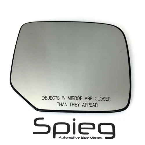 Side Mirror Glass for 2009-2015 HONDA PILOT with Backing Heated Passenger Side