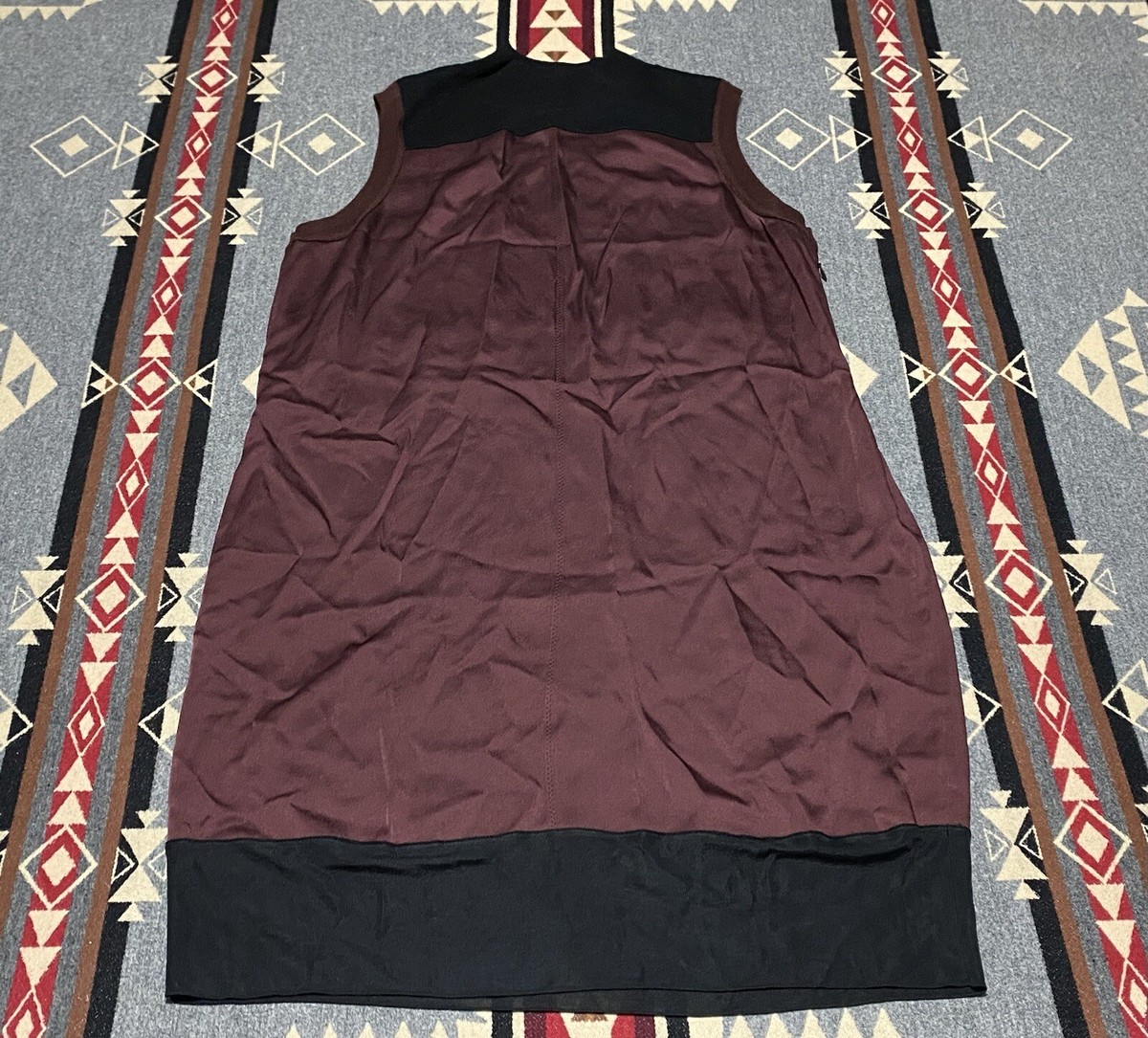 rag and bone burgundy dress rag - No need to decorate when you're wearing the Mckenzie Midi Dress - a foil-coated, slim fit burgundy dress with an invisible zip closure and the perfect drape detail