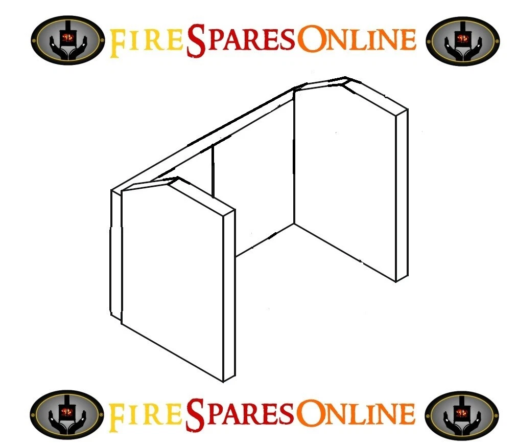 Set Fire Bricks to suit Charnwood Country 8 Mk2 30mm thick Wood Burner,  CH8DRAW | eBay