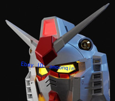 Mobile Suit 1/7 RX-78 Helmet Resin Wearable Led Cosplay Collectible Custom