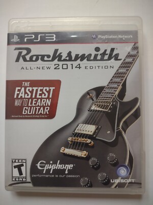 Rocksmith 2014 Edition (Sony Playstation 3 PS3) No Manual 